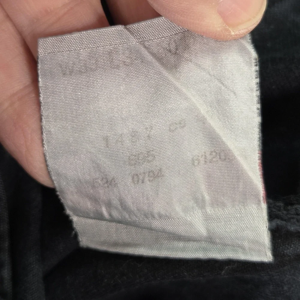 Vintage Levis 501 Jeans Mens‎ Charcoal Straight Button Fly USA 90s Fits 30x30